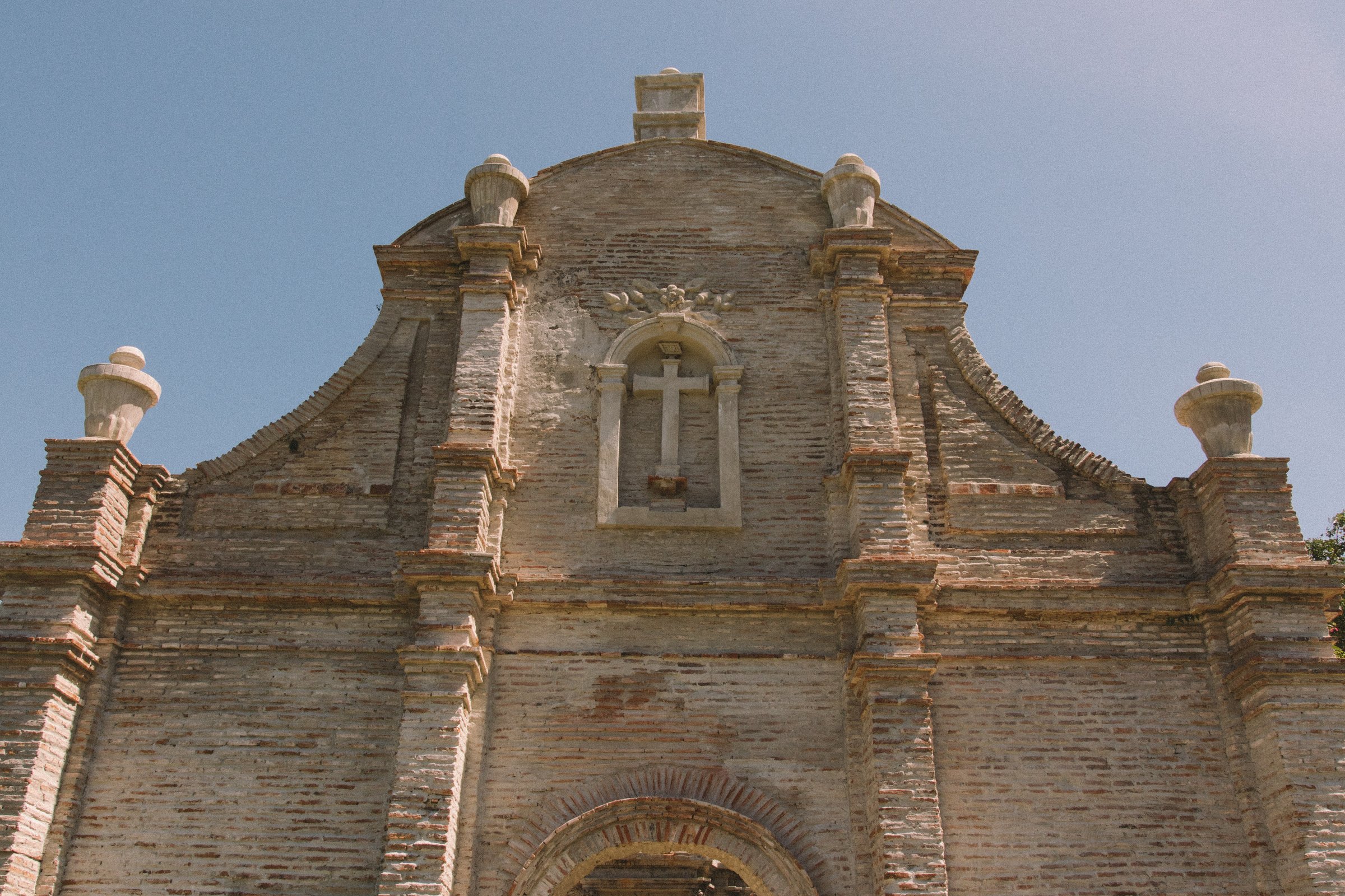 Exterior of a Brick Church